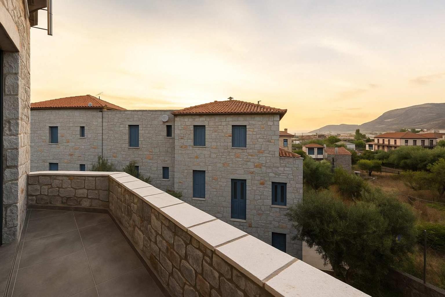 Mani Stone Built Home A Breath Away To The Sea Ступа Екстериор снимка